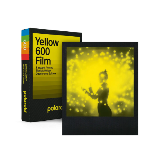 POLAROID Duochrome Film for 600 - Black & Yellow Edition