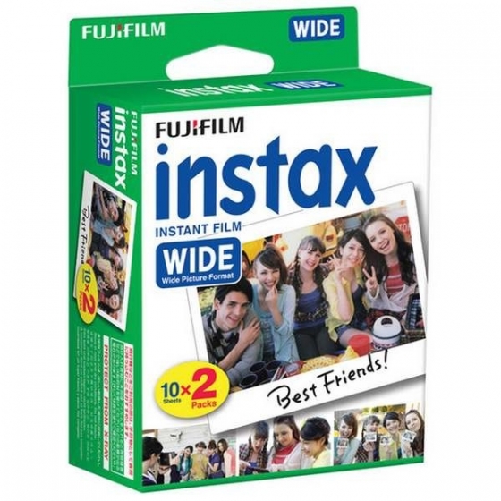 Dodd Camera - FUJI Instax Wide Instant Film 2 pack 10 shots per pack