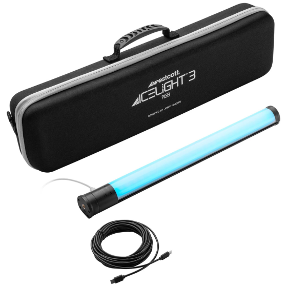 WESTCOTT Ice Light 3 RGBWW LED Kit with AC Power