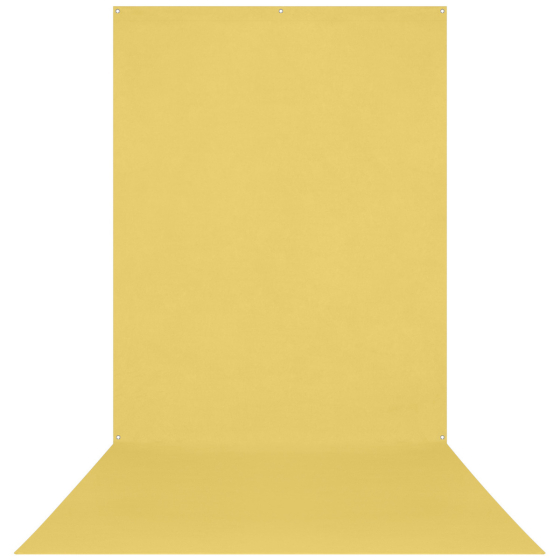 WESTCOTT X-Drop Wrinkle-Resistant Backdrop - Canary Yellow (5' x 12')