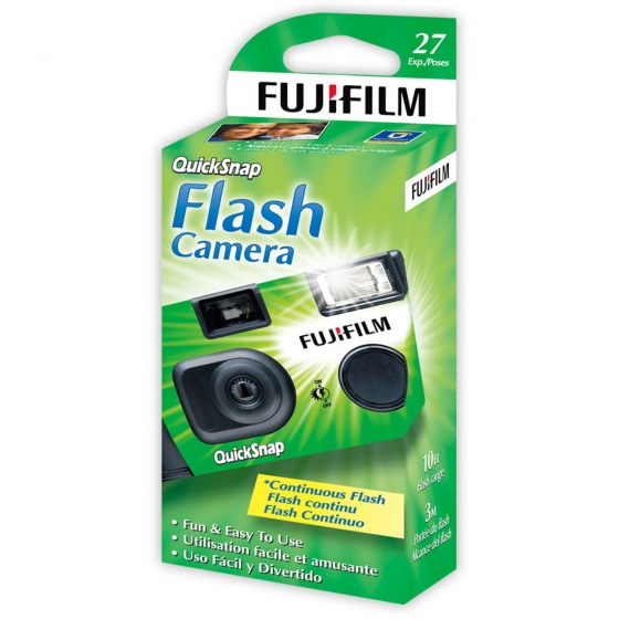 FUJI Quicksnap with Flash 35mm One Use Camera