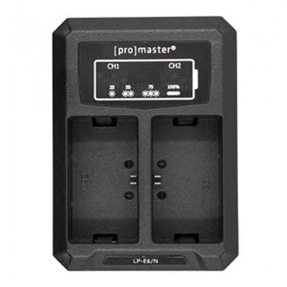 ProMaster Dually Charger - USB for Canon LPE6