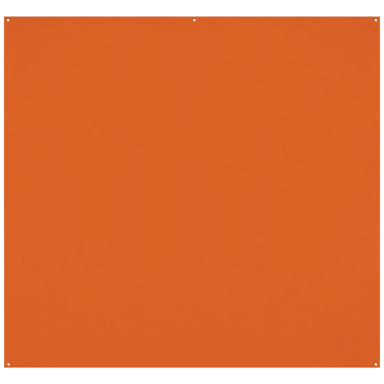WESTCOTT X-Drop Pro Wrinkle-Resist Backdrop - Tiger Orange (8' x 8')