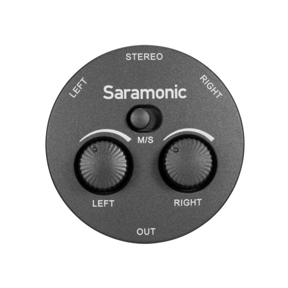 SARAMONIC AX1 - 2Ch Passive Mixer with 3x 3.5mm TRS IN/OUT + TRRS