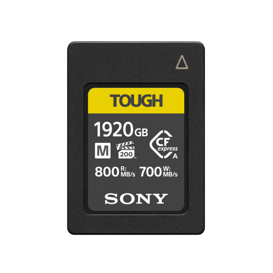 SONY CFexpress Type A Memory Card - 1920GB (R: 800MB/s, W: 700MB/s)