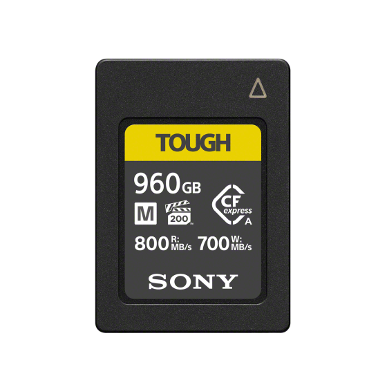 SONY CFexpress Type A Memory Card - 960GB (R: 800MB/s , W: 700MB/s)