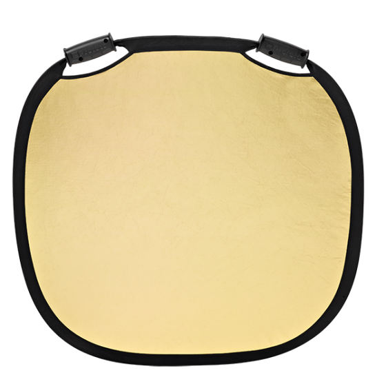 PROFOTO Collapsible Fabric Reflector Medium Gold / White 32"