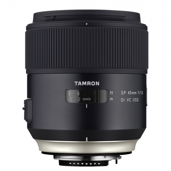 TAMRON 45mm f/1.8 Di VC USD Lens for Canon  Vibration Reduction