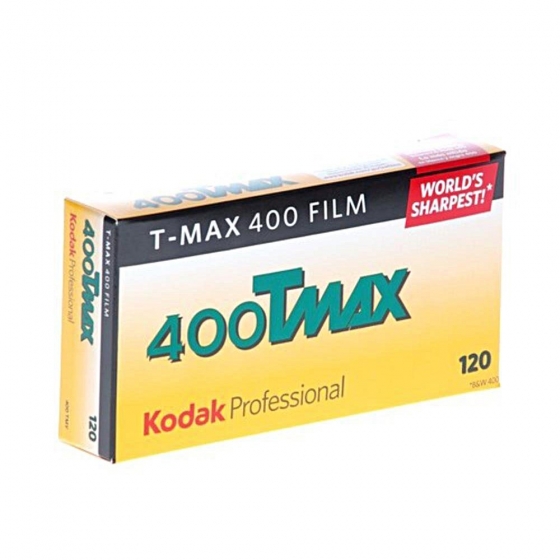KODAK TMY T Max 400asa B&W 120/5 Pro Pack
