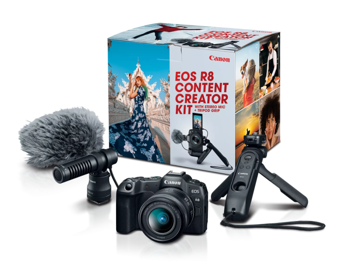 CANON EOS R8 Content Creator Kit