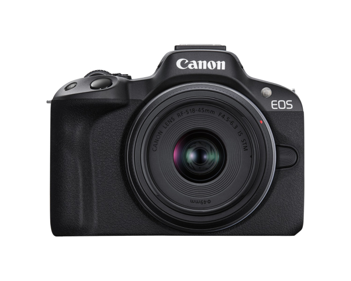 CANON EOS R50 w/ S18-45mm F4.5-6.3 & S55-210mm F5-7.1 Lens - Black