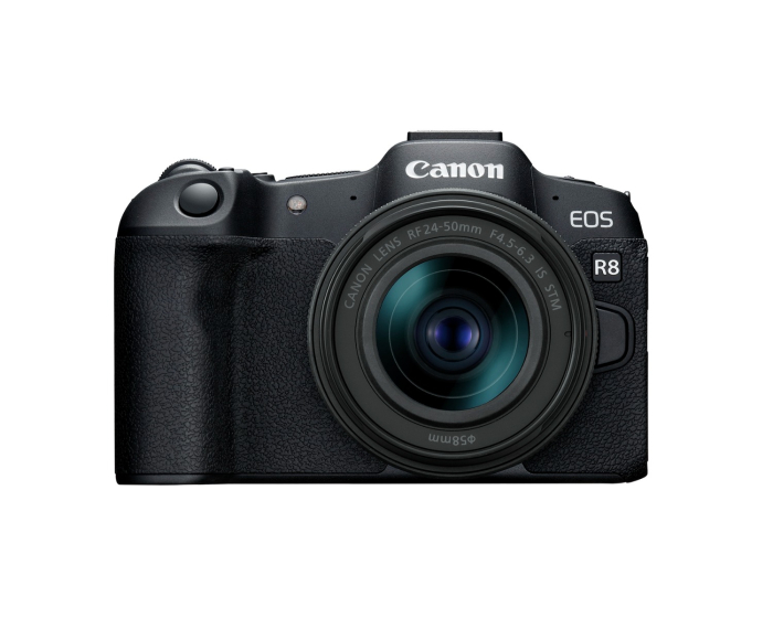 CANON EOS R8 with RF 24-50mm F4.5-6.3 IS STM Kit Lens