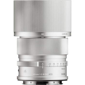 Sigma 90mm f/2.8 DG Contemporary Lens for L-Mount (Silver)