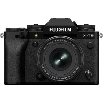 Fujifilm X-T5 Body, Black w/ 16-50 f/2.8-4.8 R LM WR Lens Kit (Japan)
