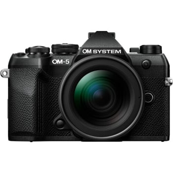 OM SYSTEM OM-5 Mark II Camera w/ 12-45mm f/4 PRO Lens (Black)