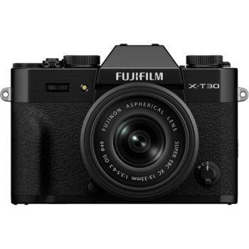 Fujifilm X-T30 III Camera with XC 13-33mm Lens (Black)