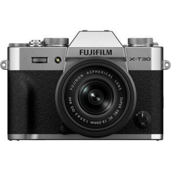 Fujifilm X-T30 III Camera with XC 13-33mm Lens (Silver)