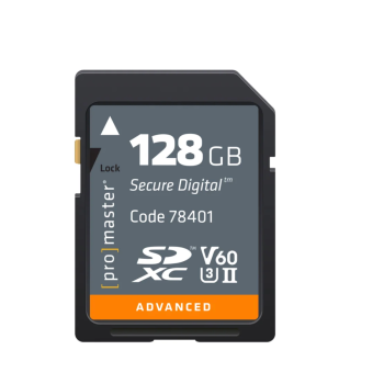 ProMaster SDXC Advanced UHS-II V60 Memory Card - 128GB