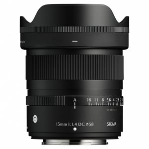 Sigma 15mm f/1.4 DC Contemporary (Fuji X Mount)