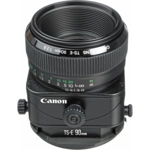 CANON 90mm f/2.8 TSE Lens with Tilt / Shift control