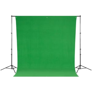PHOTO BASICS 9'x10' Background Digital Green Screen Chromakey