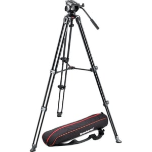 MANFROTTO Video Tripod Kit MVH500A + MVT502AM + Bag**