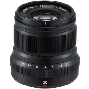Fuji 50mm XF f2 R WR Lens for X series - Black