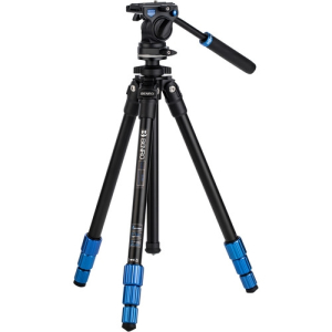 BENRO Slim TSL08AS2CSH Aluminum Video Tripod Kit