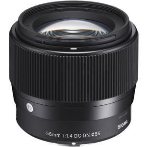 SIGMA 56mm f/1.4 DC DN Contemporary Lens for Sony E-Mount