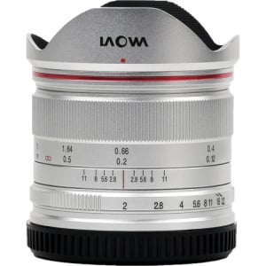 LAOWA 7.5mm f/2 MFT Lens for Micro Four Thirds Lightweight  (Silver)