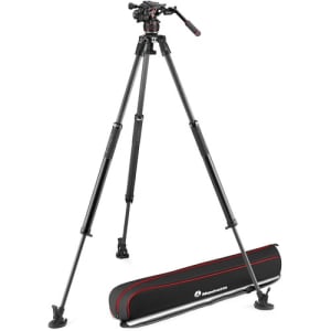 MANFROTTO 608 & CF Fast Sing Leg Tripod