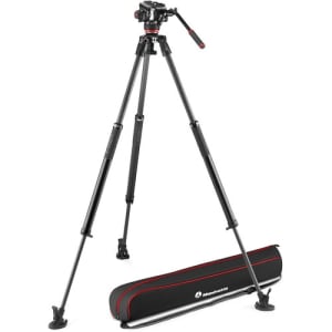 MANFROTTO 504X & CF Fast Sing Leg Tripod
