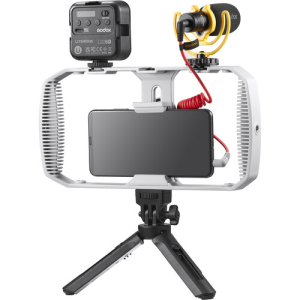 GODOX VK2-LT Vlogging Kit (LED6Bi Bi-Color LED Video Light; iOS)