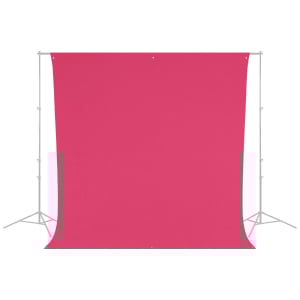 WESTCOTT Wrinkle-Resistant Backdrop - Dark Pink (9' x 10')