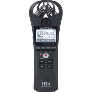 ZOOM H1N-VP Portable Handy Recorder with Windscreen,AC,USB, and Case
