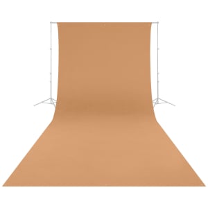 WESTCOTT Wrinkle-Resistant Backdrop - Brown Sugar (9' x 20')