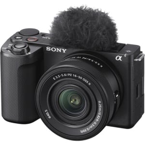 SONY ZVE10 II with 16-50mm Kit Lens (Black)