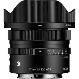 Sigma 17mm F4.0 DG II Contemporary I Series (Black) Sony E Mount