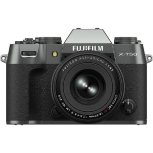 Fujifilm X-T50 Body, Charcoal Silvr w/ 16-50mm f/2.8-4.8 WR Kit (Japan)