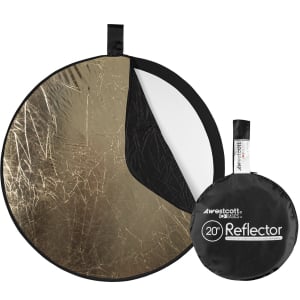 WESTCOTT Collapsible 5-in-1 Reflector w/Sunlight Surface (20")