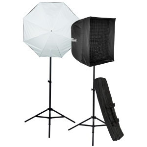 WESTCOTT Perfect Pair 2 light Halo & Apollo speedlight kit