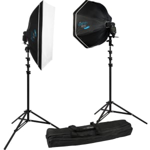 WESTCOTT Rapid Box 2 Light Speedlight Kit w/ strip and beauty