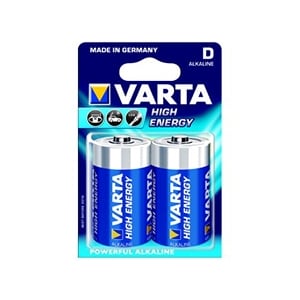 Battery: D Cell (2-pack) Alkaline