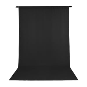 ProMaster Solid Backdrop 10'x20' Wrinkle Resistant             Black
