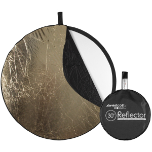 WESTCOTT Collapsible 5-in-1 Reflector w/Sunlight Surface (30")