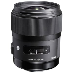 SIGMA 35mm f1.4 DG HSM Lens Canon mount                  Art