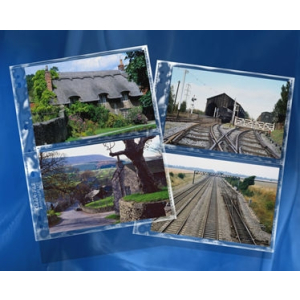 CLEARFILE Print Pages 25 pack Holds 4   5"x7"