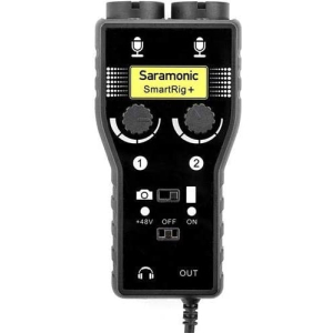 SARAMONIC SmartRig+ Audio Adapter Dual XLR / 1/4" for iOS and Android