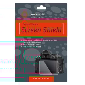 ProMaster Crystal Touch Screen Shield Sony A9,A7II,A7C,A7RIV & A1