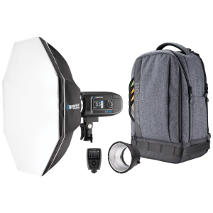 WESTCOTT FJ400 Strobe 1-Light Backpack Kit with FJ-X3 M
